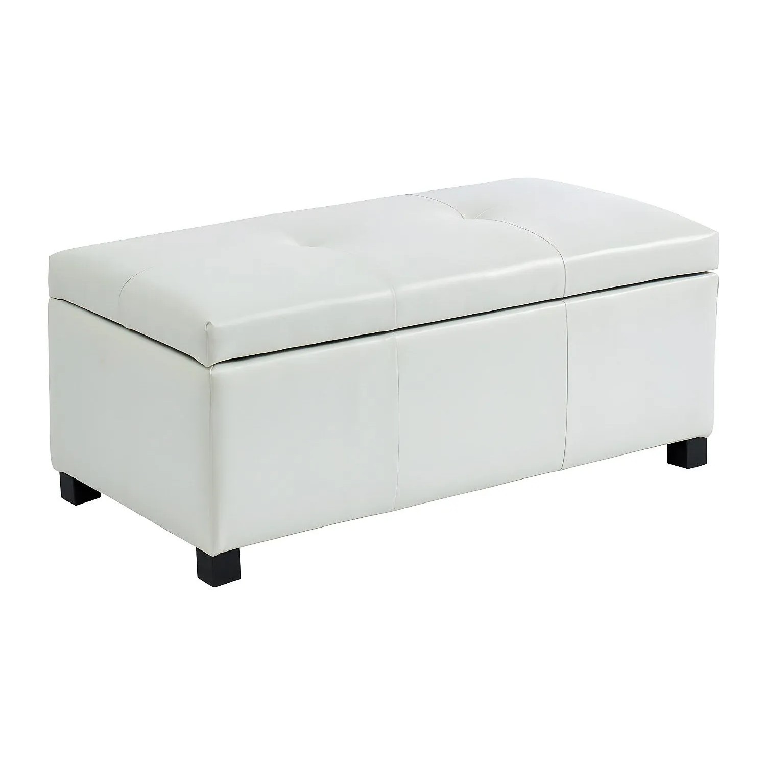 Vente-unique Sitzbank Filippo Weiß 101 cm