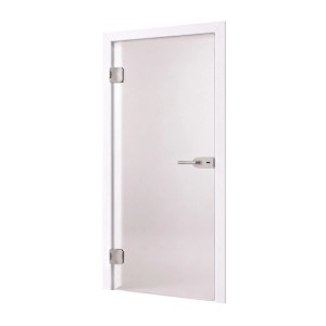 Doorlegro Glasdrehtür Satiniert 959 mm x 2.097 mm DIN Links