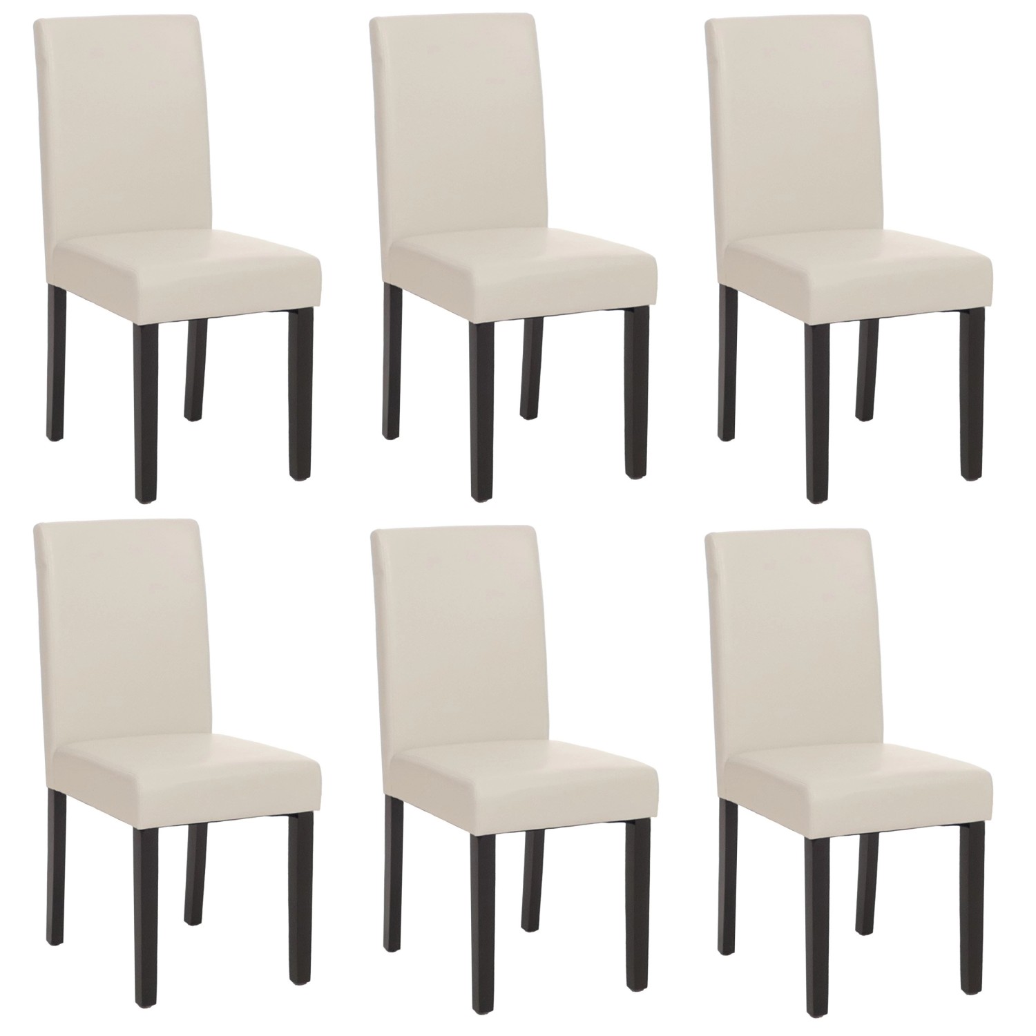 CHEFGASTRO Esszimmerstuhl 6er-Set Klassisch & Zeitlos 90x43x56cm Sitzhöhe 4 günstig online kaufen