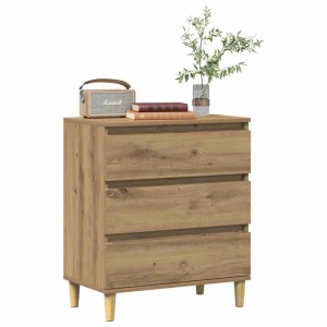 vidaXL Sideboard Artisan-Eiche 60x35x70 cm Holzwerkstoff 856481