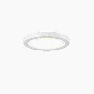 PRIOS LED Deckenleuchte Aureka 9917017 mit Bewegungsmelder Modern in Weiß aus Aluminium 1-flammig Wohnzimmerleuchte