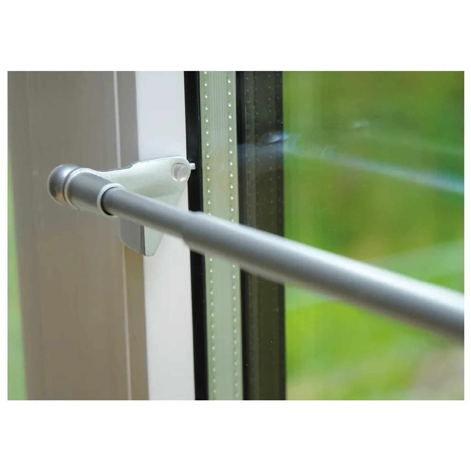 Bestlivings Gardinenstange ohne Bohren ausziehbar 100 bis 130 cm Matt Silber kaufen bei OBI