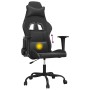 vidaXL Gaming-Stuhl mit Massagefunktion Schwarz Kunstleder 345407_7