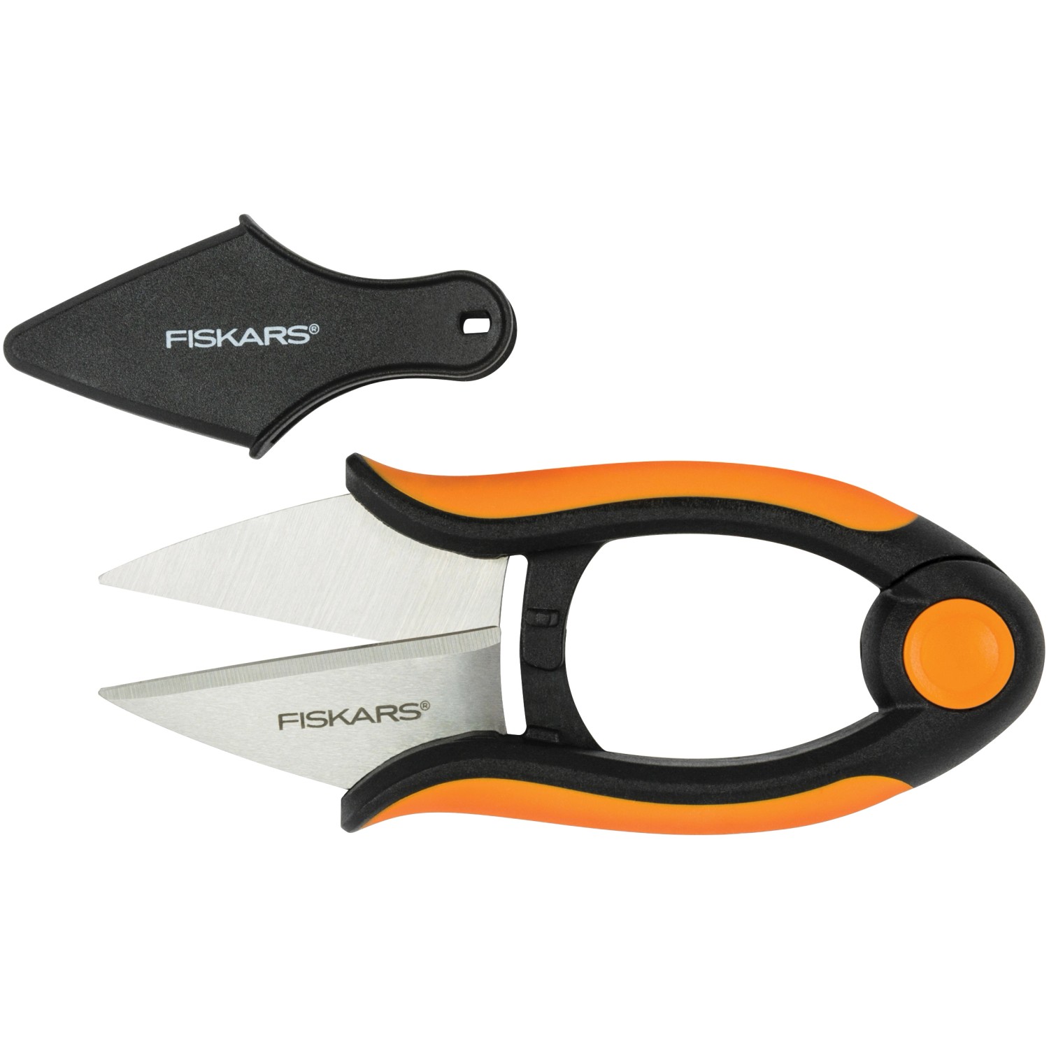 Fiskars Kräuterschere Solid SP220 Schwarz-Orange