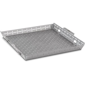 Weber Crafted Grillkorb GBS, 40x41cm, aus Edelstahl für effiziente Hitzeverteilung beim Grillen.