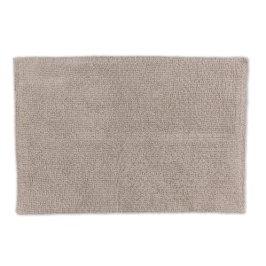 Schöner Wohnen Badteppich Bahamas, 67x110 cm, uni beige. Weicher Badvorleger für das Badezimmer.