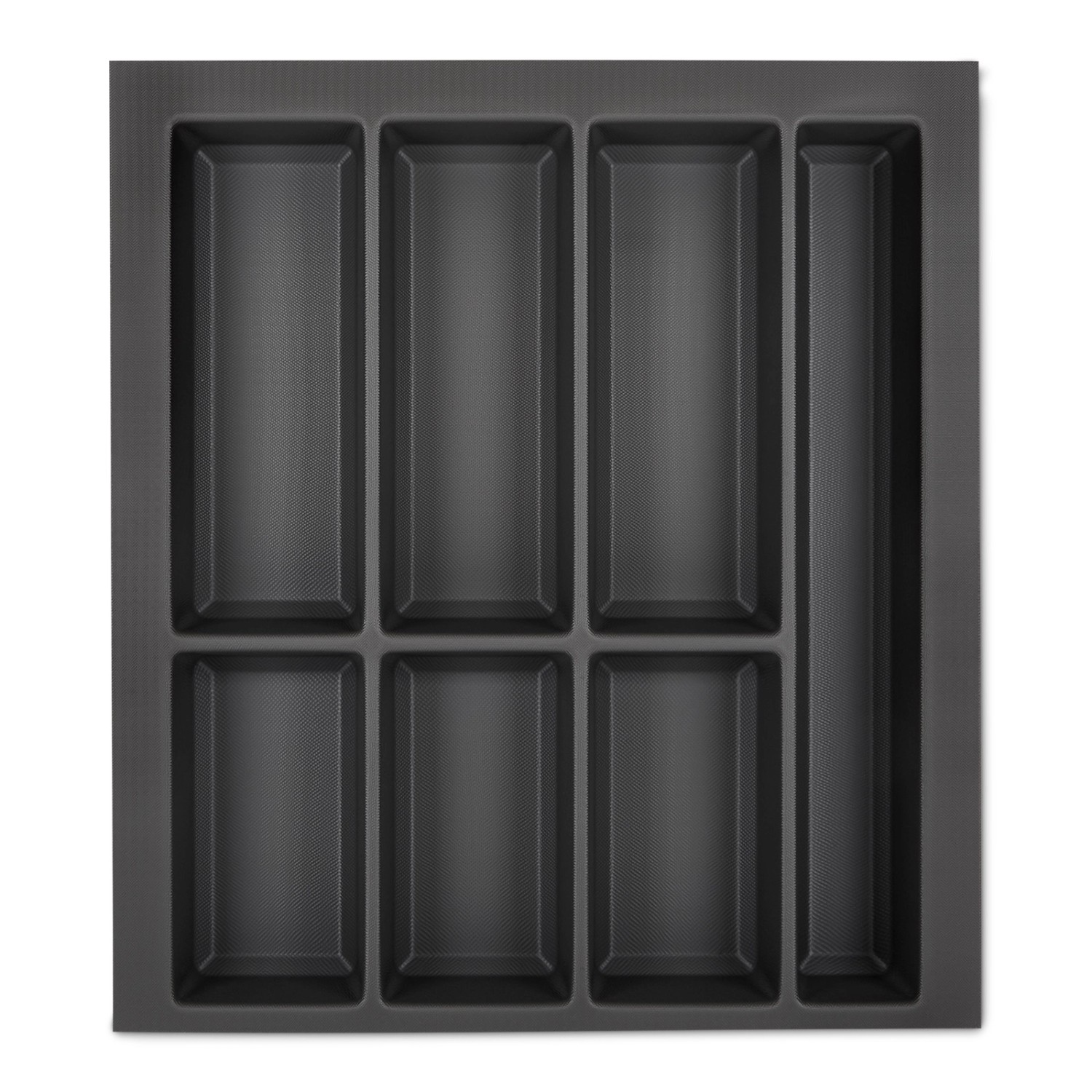 SOTECH Orga-Box VII Besteckeinsatz Basaltgrau 500 mm Höhe 50,5 mm mit Softt günstig online kaufen