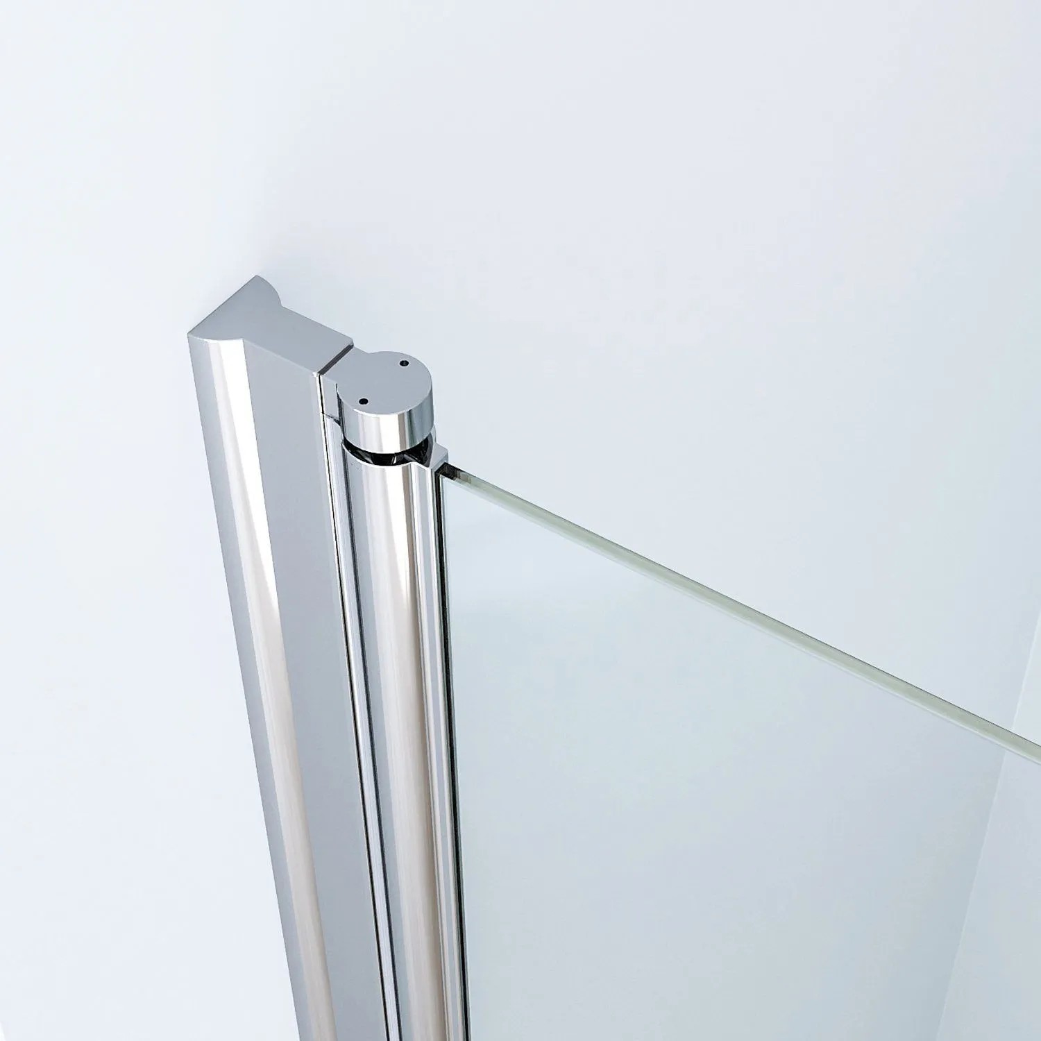 Aquabatos 140 x 195 cm Duschkabine Nischentür Duschtür Glas Schwingtür 6 mm ESG Sicherheitsglas Pendeltür für Dusche Glastür mit Nano Beschichtung_7