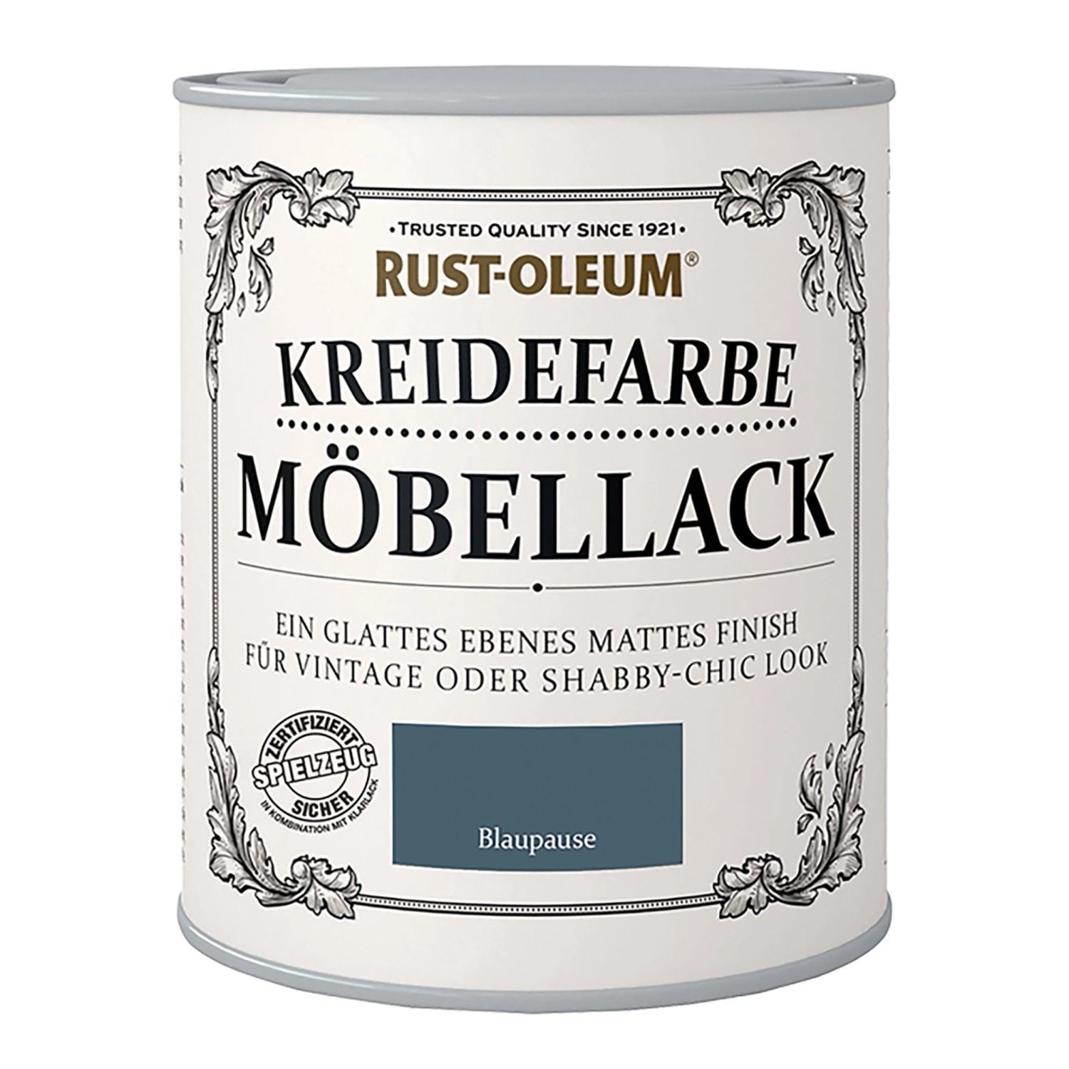 Rust-Oleum Kreidefarbe Möbellack Blaupause 750 ml