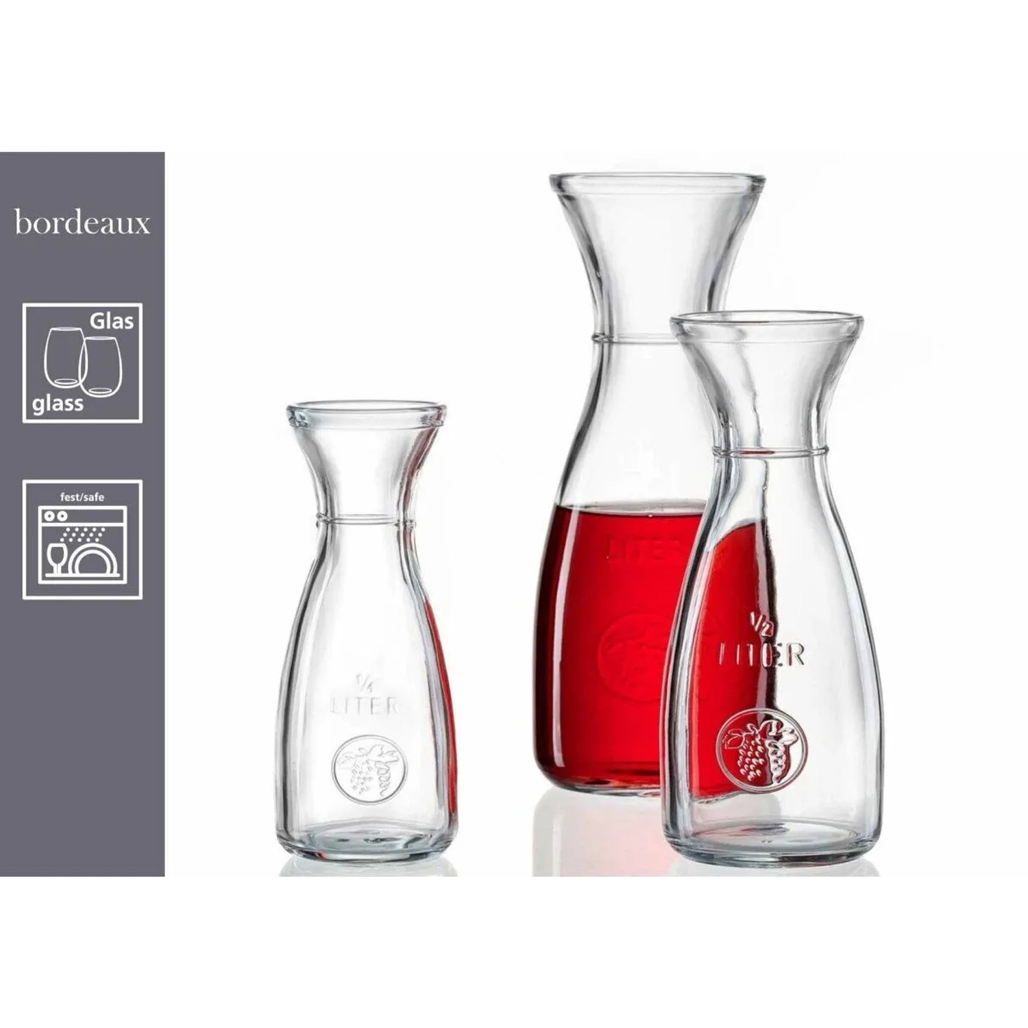 Ritzenhoff & Breker Bordeaux Karaffe 250 ml 12er Set_2