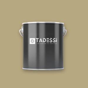 Tadessi Wandfarbe Helles Salbei Matt, 5 l, in dunkler Dose vor passendem Farbton. Ideal für Innenräume.
