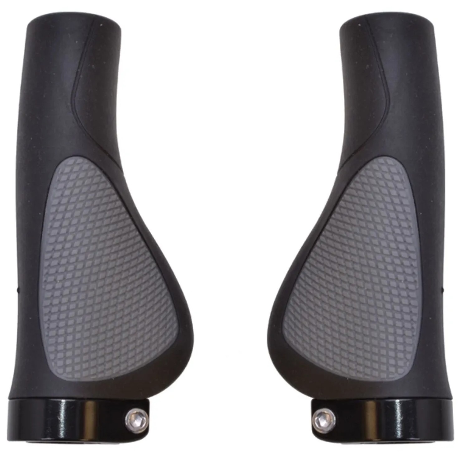 Filmer Set Fahrradgriffe Ergo-Grip Antirutsch 130mm Schwarz