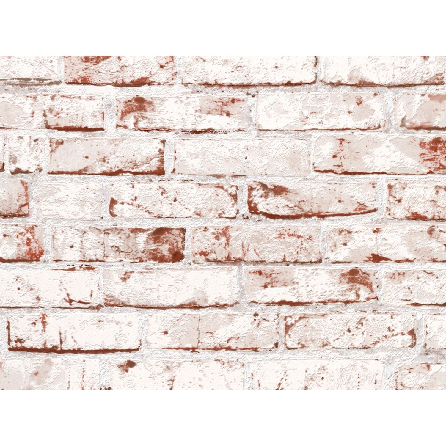 Livingwalls Vliestapete, Mustertapete Bruchsteinmauer, weiß