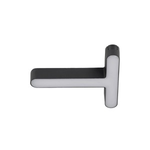 Lindby LED Lumaro 10027034 Modern in Schwarz 1-flammig Wohnzimmerleuchte