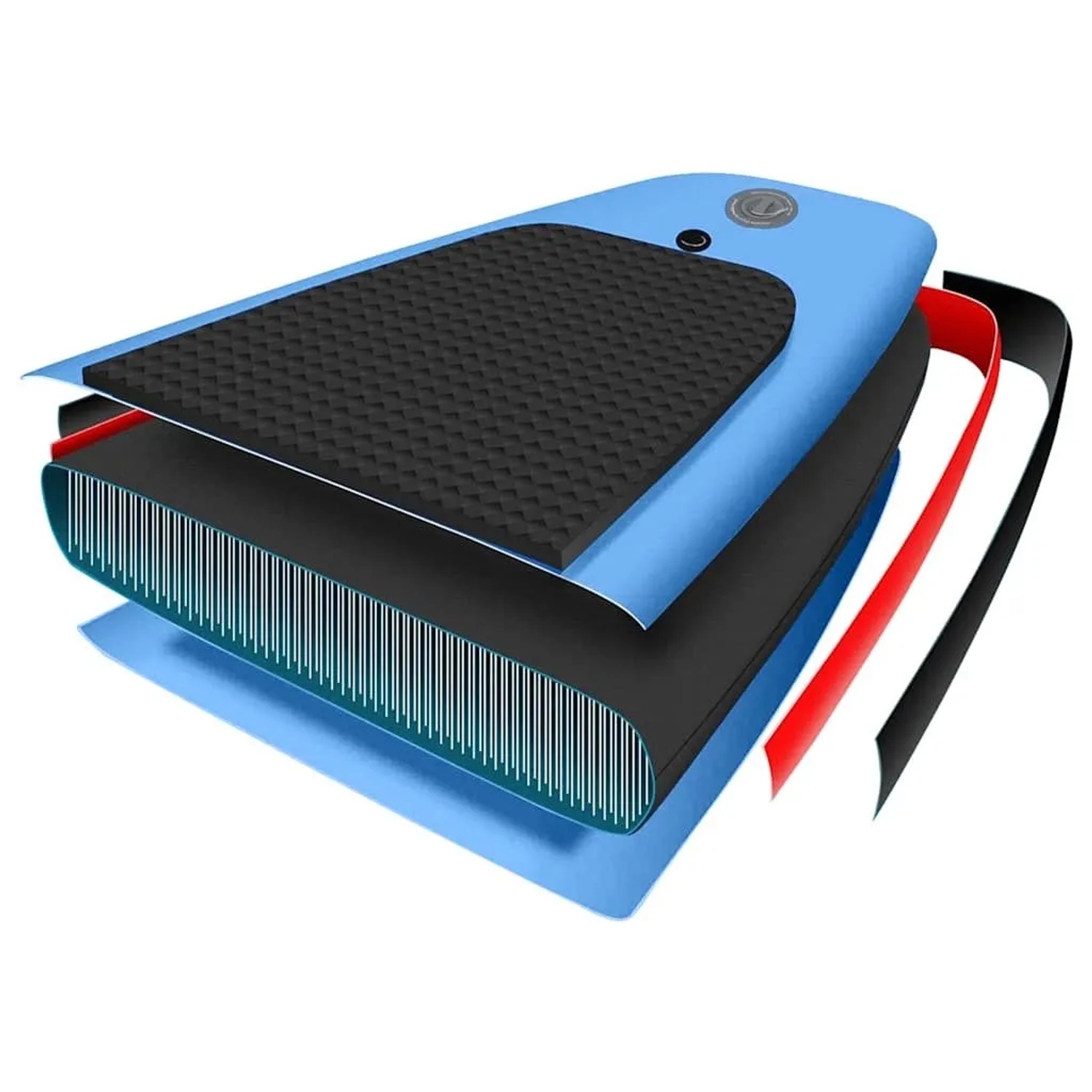 vidaXL SUP-Board-Set Aufblasbar Blau 300x76x10 cm 93381_9