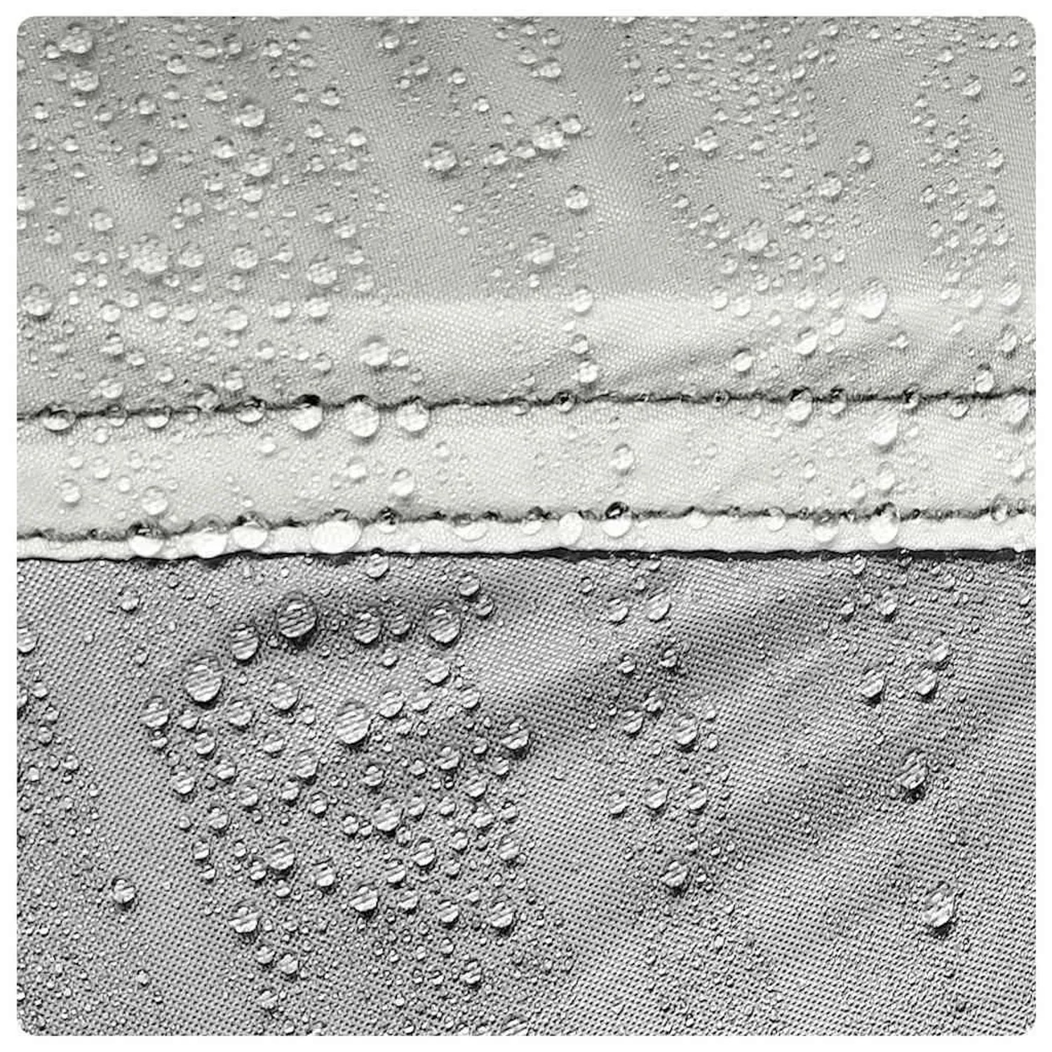 vidaXL Zelte mit Dach Grau 434 x 434 x 230 cm Polyester 4100696_14