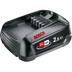Bosch 18V 2,5 Ah Ersatzakku für Elektrowerkzeuge.