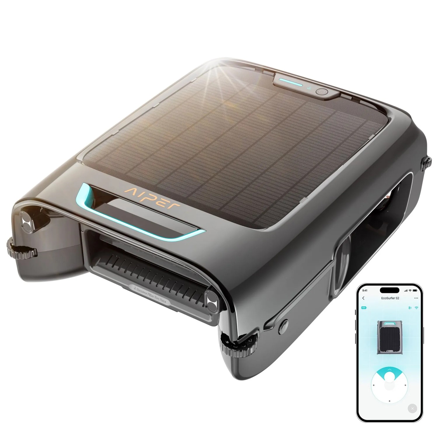 Aiper Poolreinigungsroboter Surfer S2 Schwarz