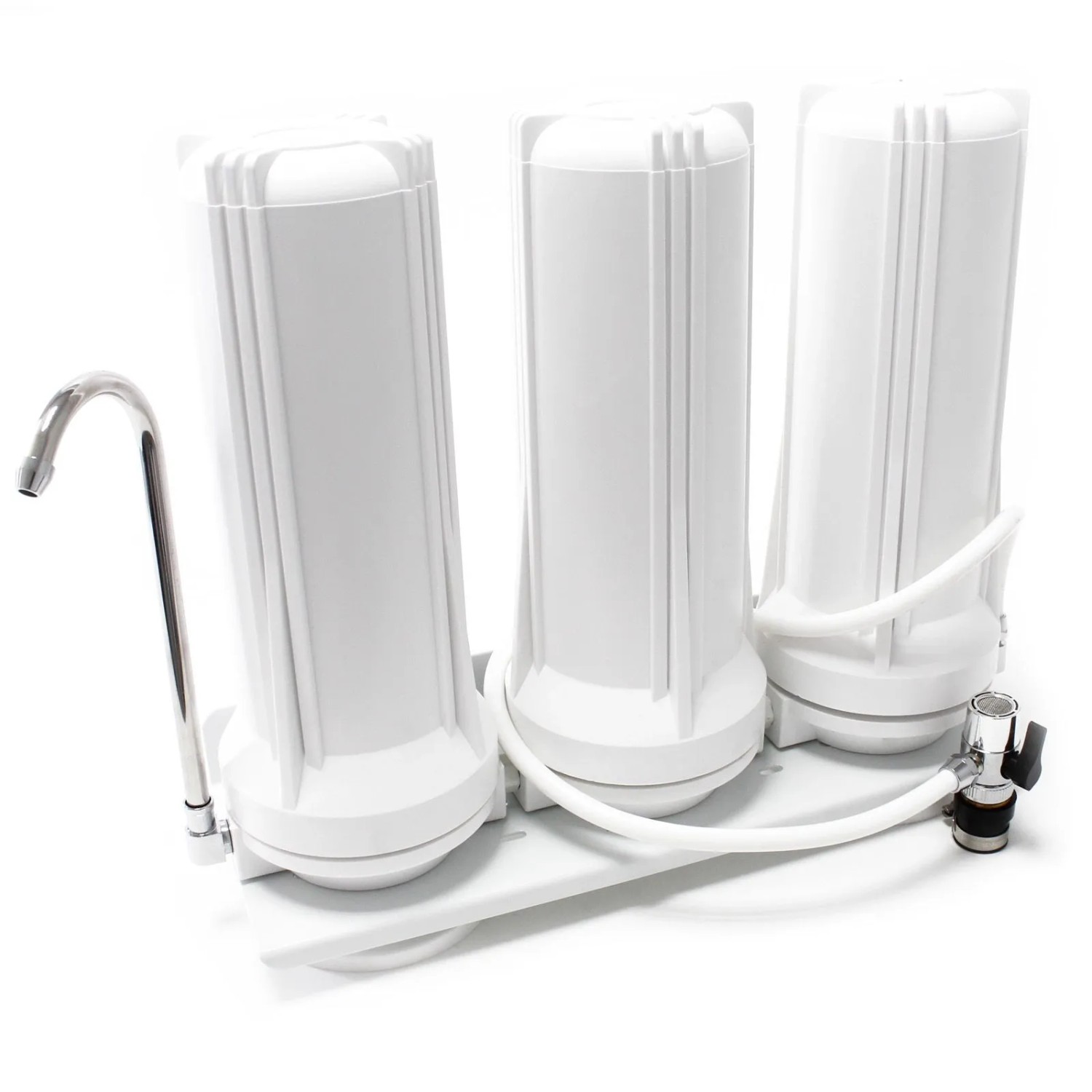 Naturewater Tr203 3 Stufen Counter Top Filter 05Μ Sedimentfilter 5Μ Aktivkohle