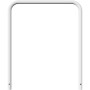 Feuerverzinkter Schake Rohrbügel, 1000x1200mm, zum Einbetonieren, für Baugeräte.