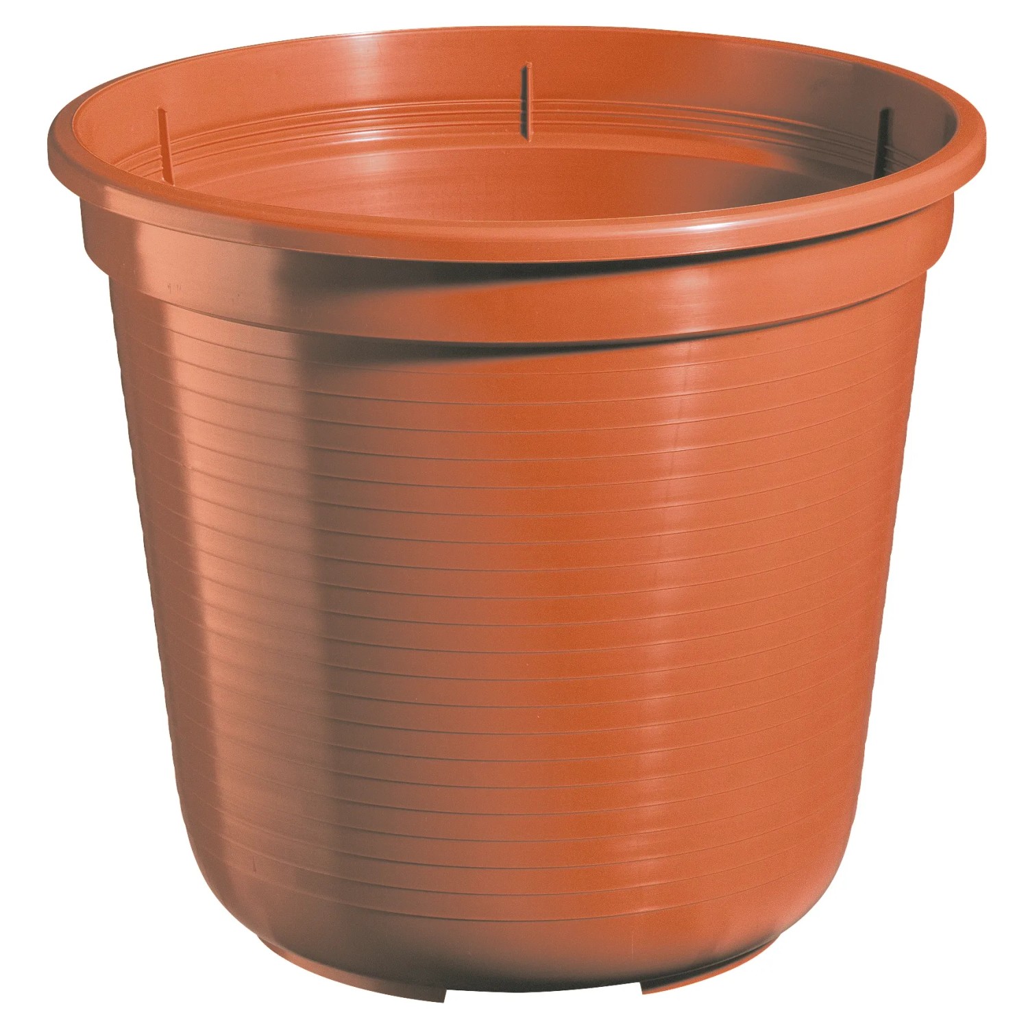 Plastia Blumentopf Begonia – 35x35 Cm, Terracotta, Quadratisch