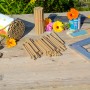 Papierhülsen-Set für Insektenhotels aus Recyclingpapier, verschiedene Durchmesser, zur Bestückung von Insektenhotels.