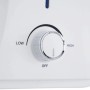 Detailaufnahme: Thermoflow Untertischspeicher mit Temperaturregler (Aus, Niedrig, Hoch)