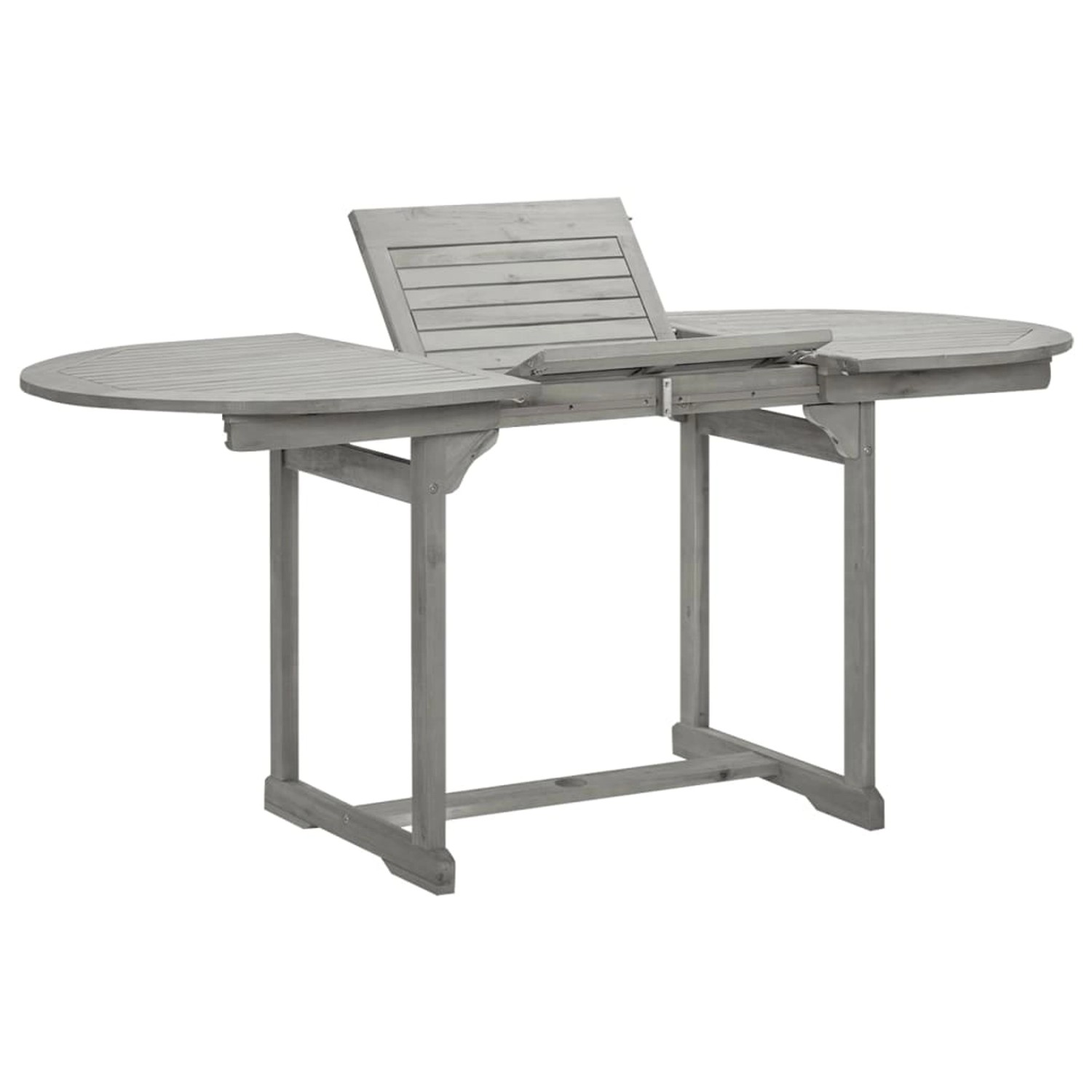 vidaXL Garten-Esstisch 170x80x75 cm Massivholz Akazie 316574