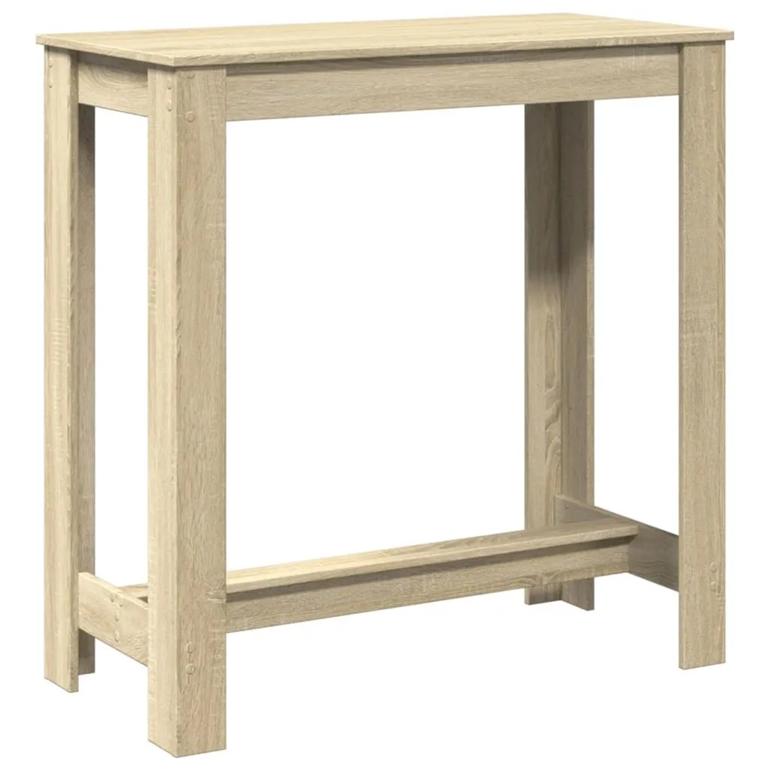 vidaXL Bartisch Sonoma-Eiche 102x50x103,5 cm Holzwerkstoff 854411 günstig online kaufen