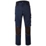 Hans Schäfer Workwear Bundhose Argos, Gr. 54, blau/schwarz: robuste Arbeitshose mit Taschen.