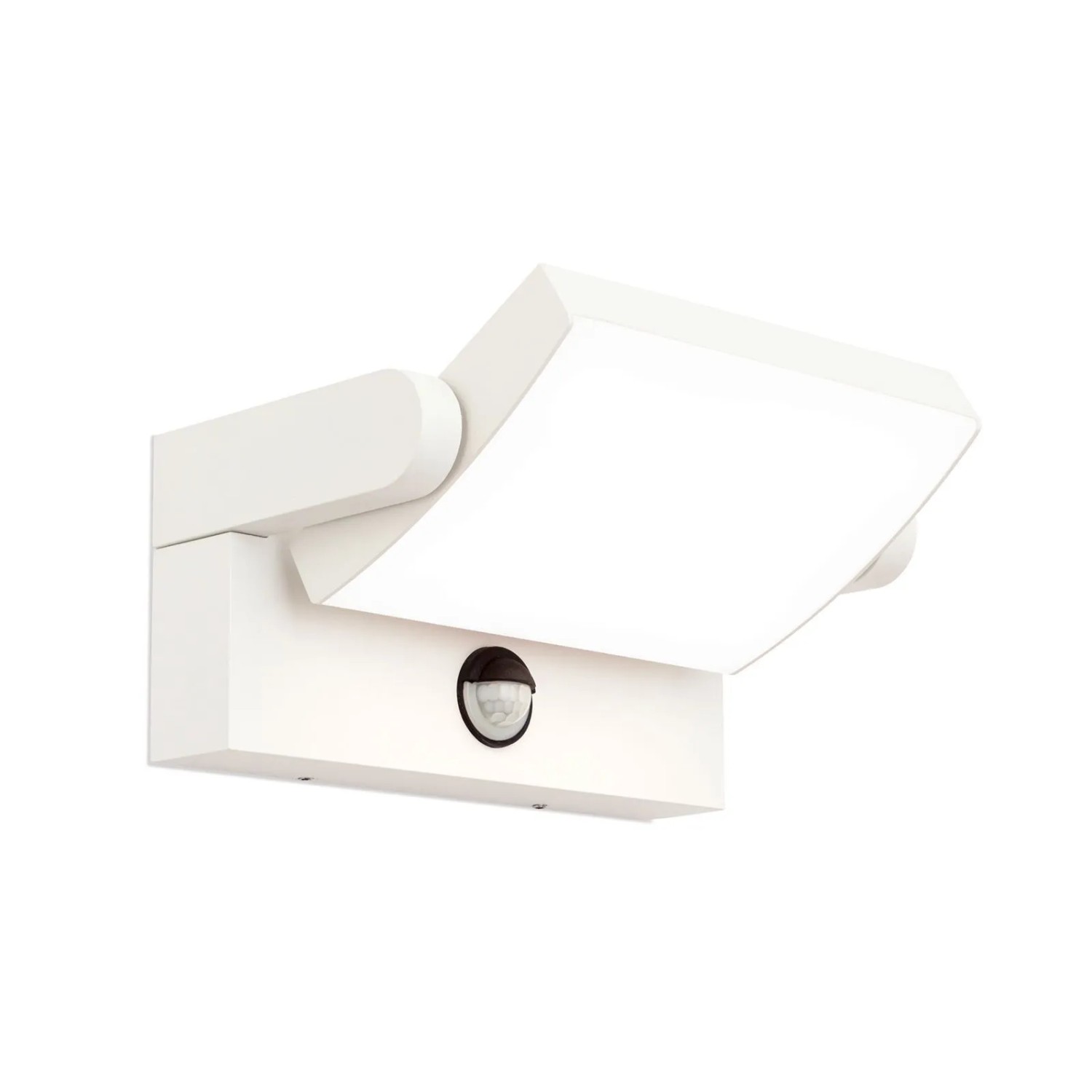 Orion Leuchten LED Außen Wandleuchte mit Sensor 2700K 1800lm 21W Weiß