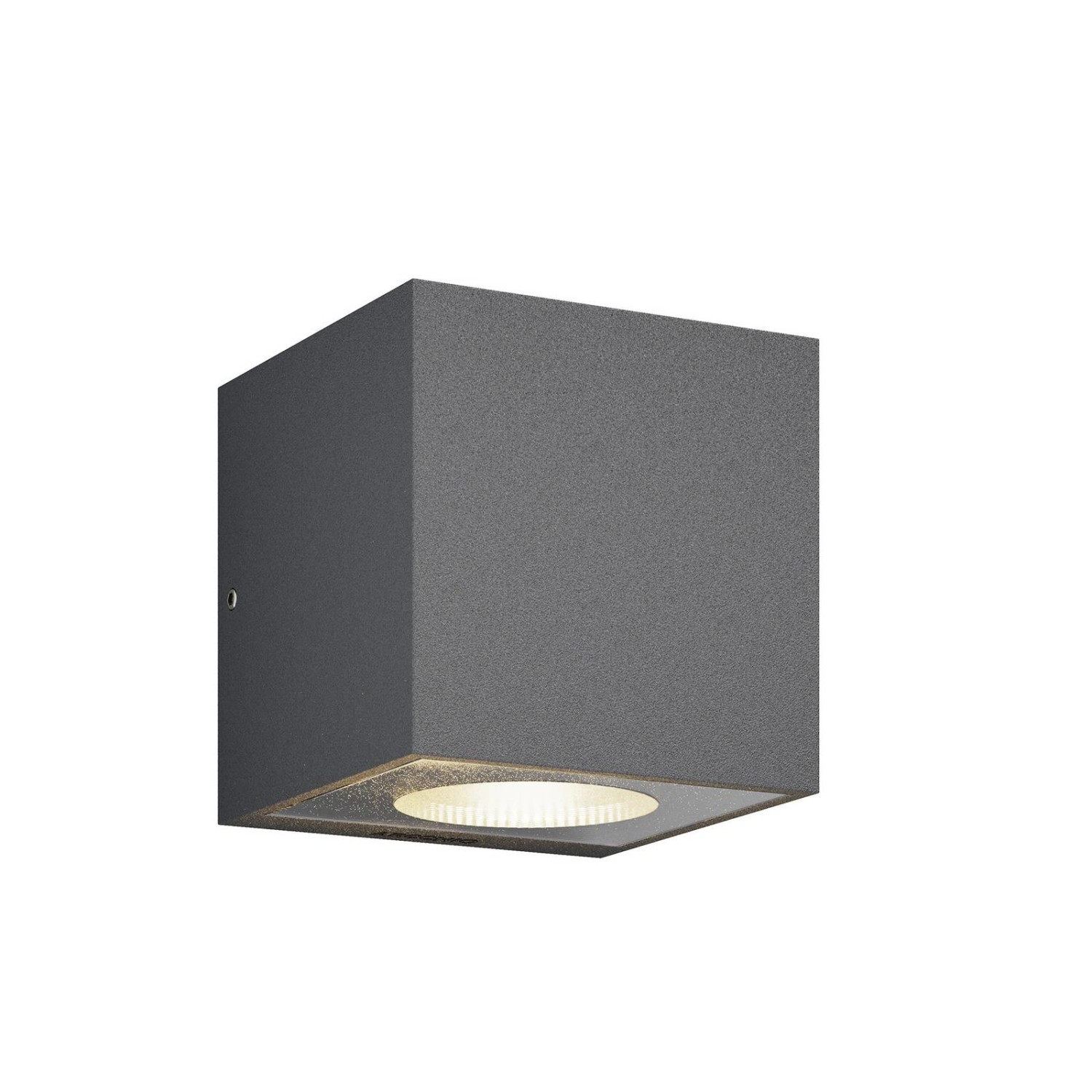 Arcchio LED Wandleuchte Außen Tassnim 9616193 Modern in Schwarz aus Aluminium 1-flammig