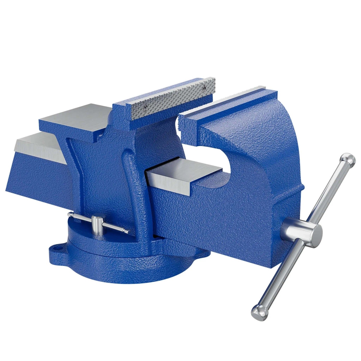 Wiltec Schraubstock Heavy Duty 125Mm Klemmbacke Amboss Werkbank Hd Spannwerkzeug