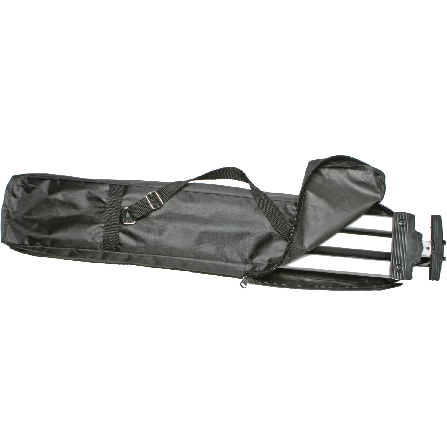 Daler-Rowney Simply Feldstaffelei aus Aluminium in schwarzer Tragetasche.