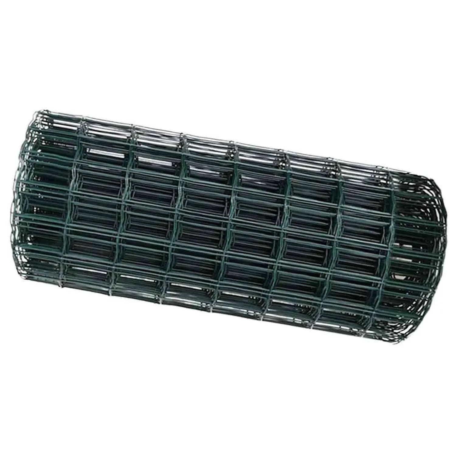 vidaXL Eurozaun Grün 0,4 x 50 m PVC-beschichtetes Eisen 42004434