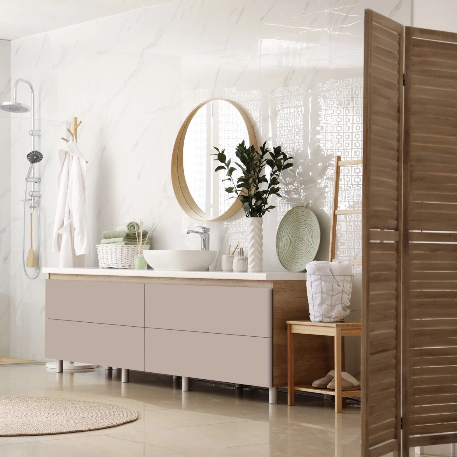 Venilia Möbelfolie selbstklebend Taupe 67,5 cm x 200 cm kaufen bei OBI