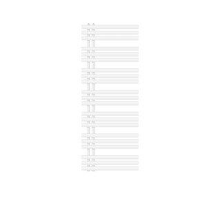 Weißer LuxeBath Iron EM Badheizkörper, 600x1600mm, Paneelheizkörper für Bad und Handtücher.