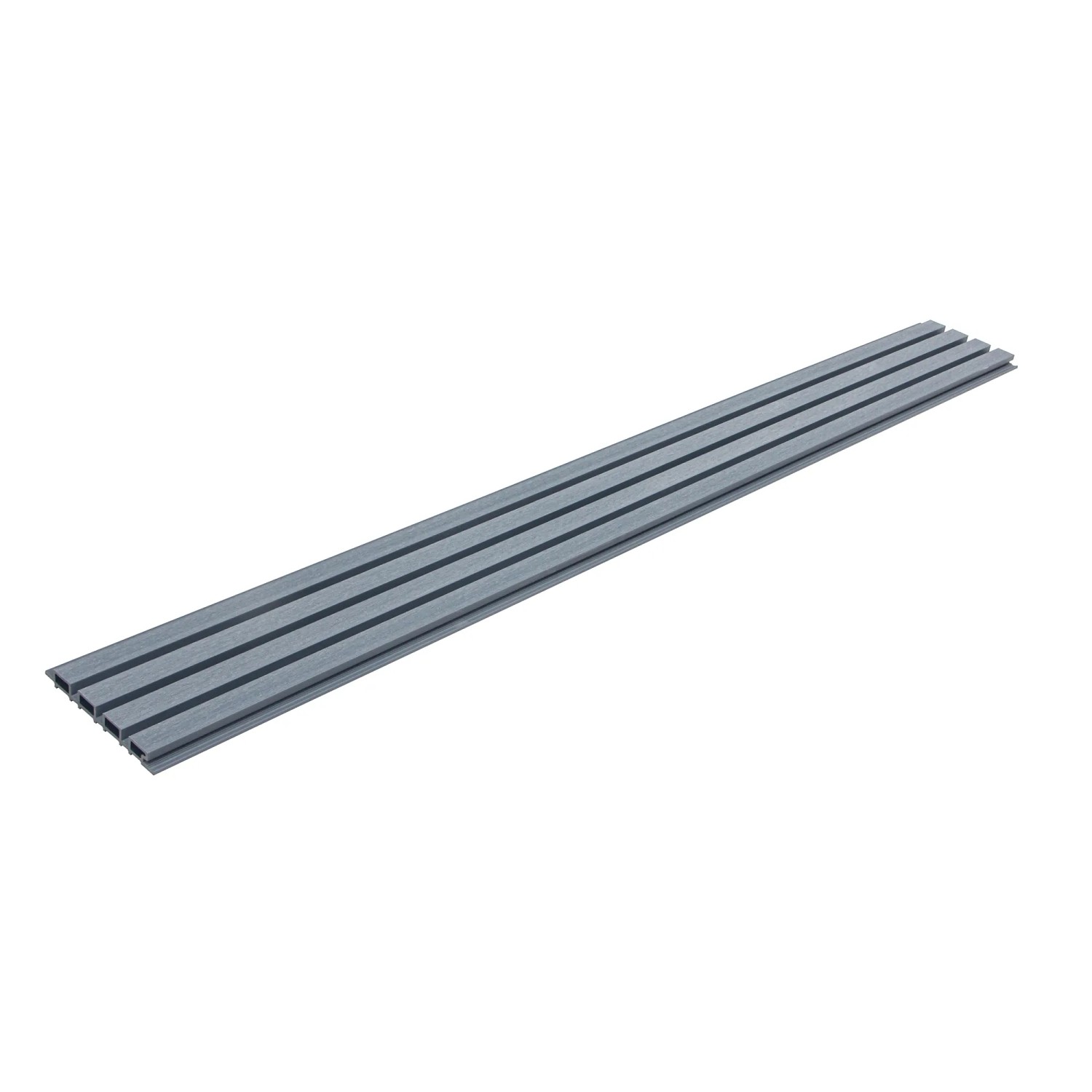 WPC Fassadenverkleidung DUVAR 2 m² Hellgrau