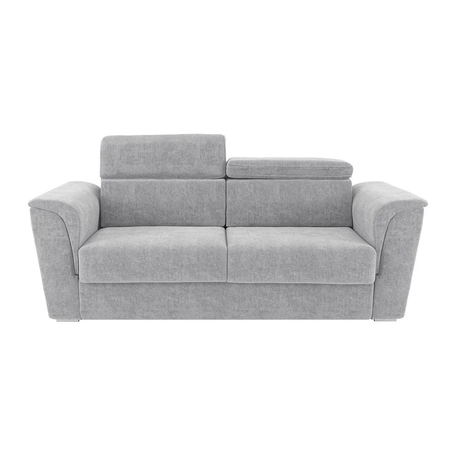 Vente-unique Schlafsofa Rizora Hellgrau 230 cm