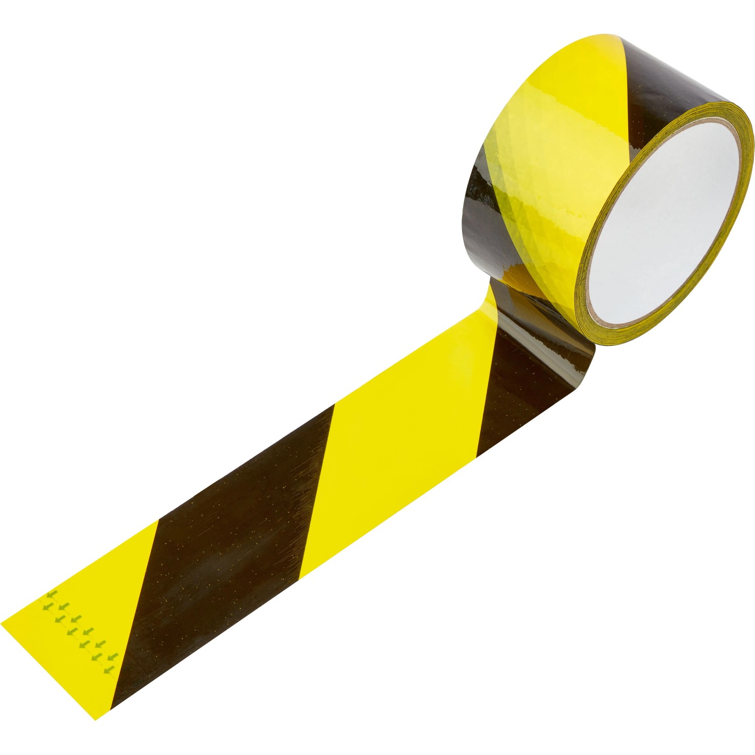 Warnklebeband 50 mm x 30 m Schwarz-Gelb