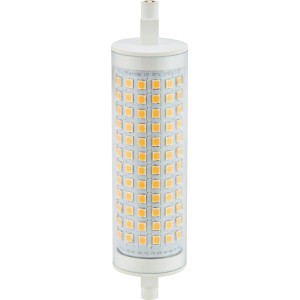LED-Leuchtmittel R7S, 17,5W, Warmweiß, 28x118mm. Kompakte LED Lampe für R7S Fassung.