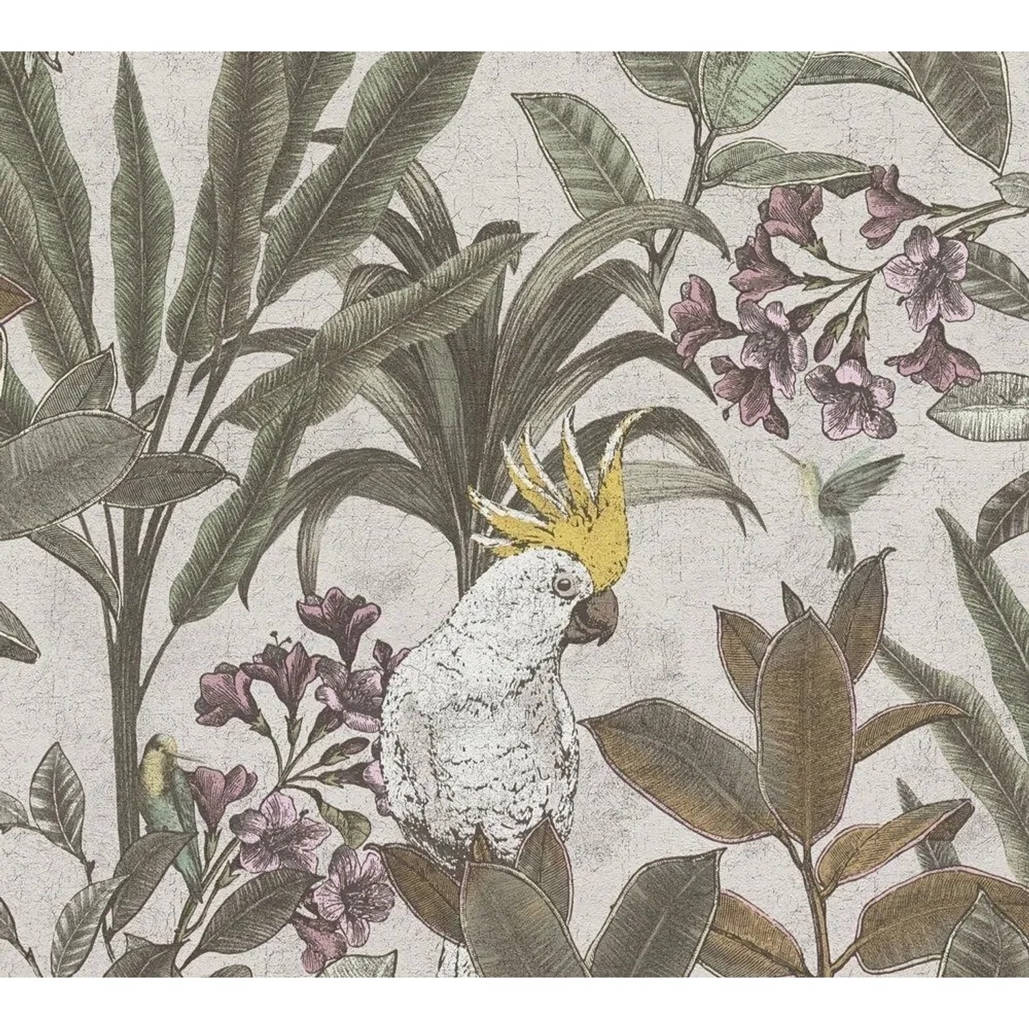Tadessi Tapete Floral M1-No.11314 Vliestapete in Beige