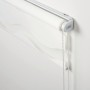Schöner Wohnen Doppelrollo Tilda Welle, 45x150 cm, weiß. Lichtdurchlässiges Rollo mit Wellenmuster.