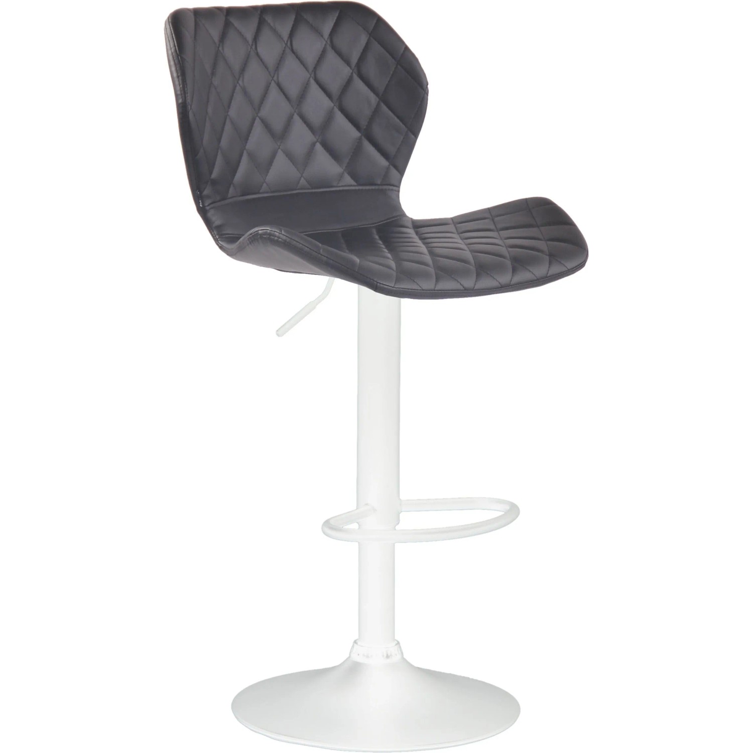 CLP Barhocker Cork Kunstleder Schwarz/Weiß