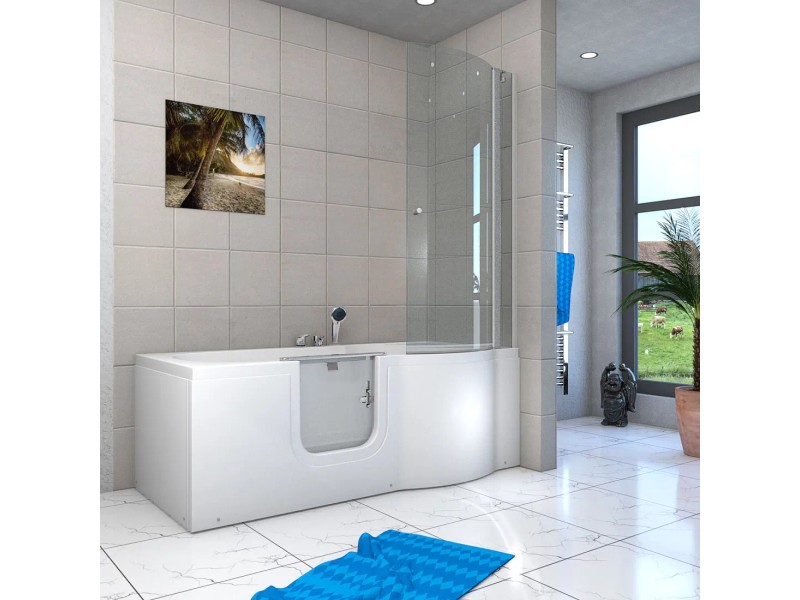 Duschbadewanne mit Tür: Komfort und Sicherheit für jedes Badezimmer