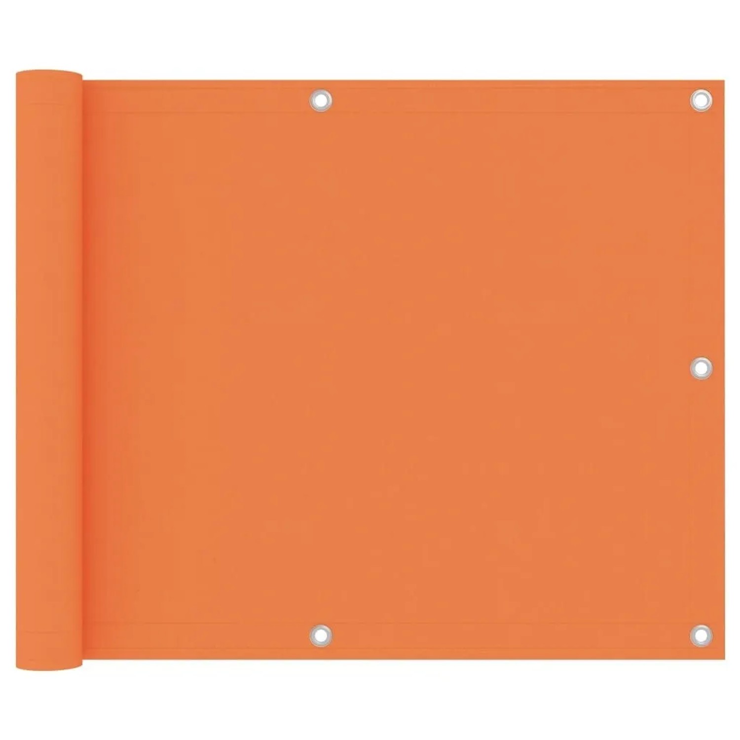 vidaXL Balkon-Sichtschutz Orange 75x600 cm Oxford-Gewebe 135047