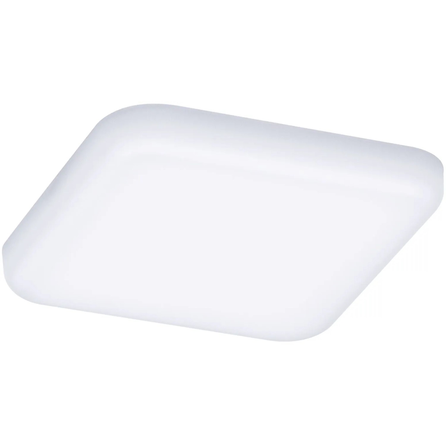 Eckiges, weißes Paulmann LED-Einbaupanel Veluna VariFit mit neutralweißem Licht.