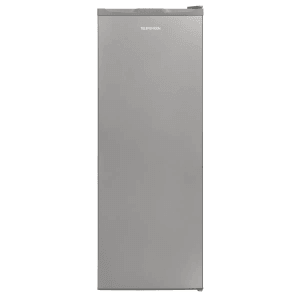 Freistehender Telefunken Kühlschrank, 255 Liter, silberfarben, ohne Gefrierfach und Gemüsefach.