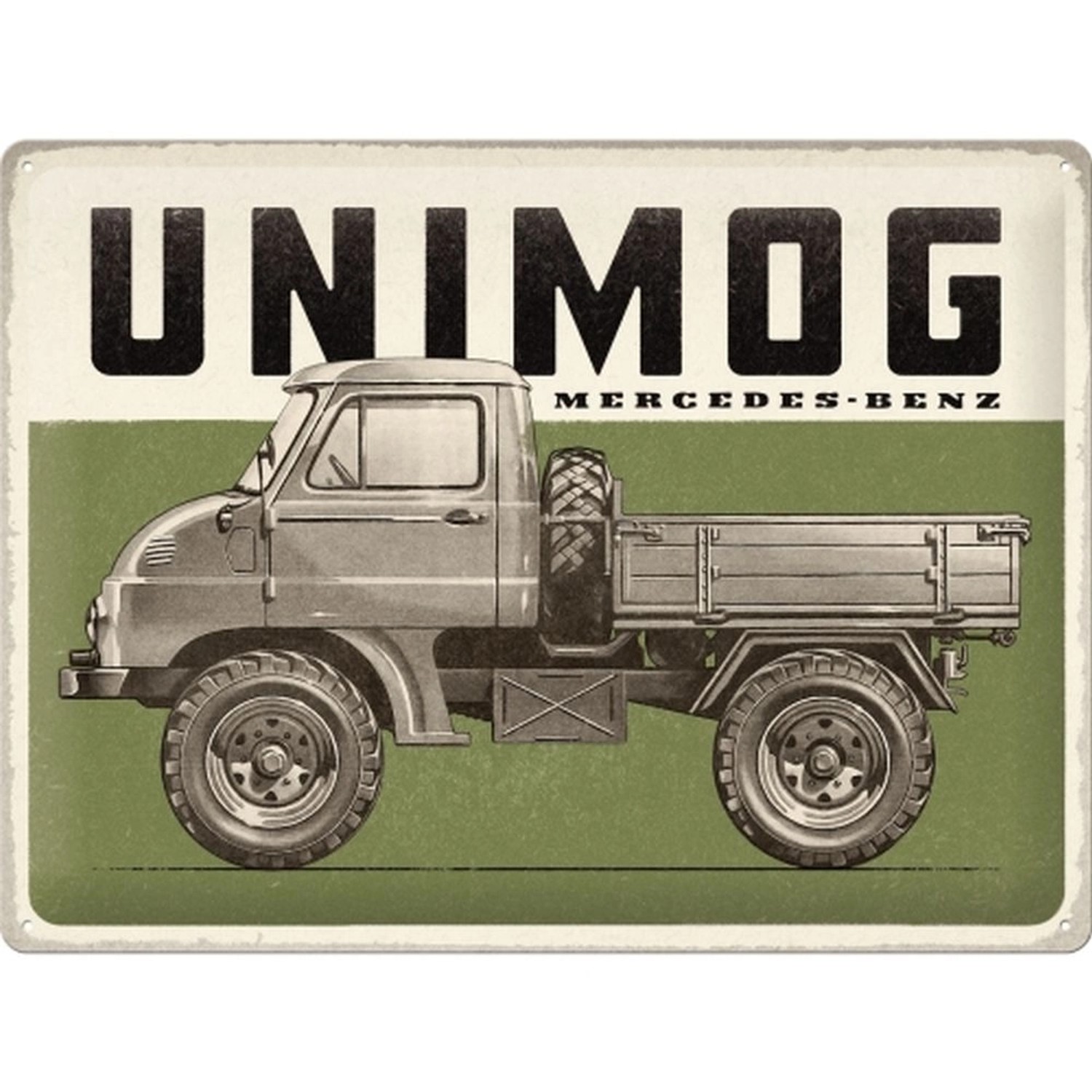 Nostalgic-Art Blechschild 30 x 40 cm - Daimler Truck - Unimog Vintage günstig online kaufen