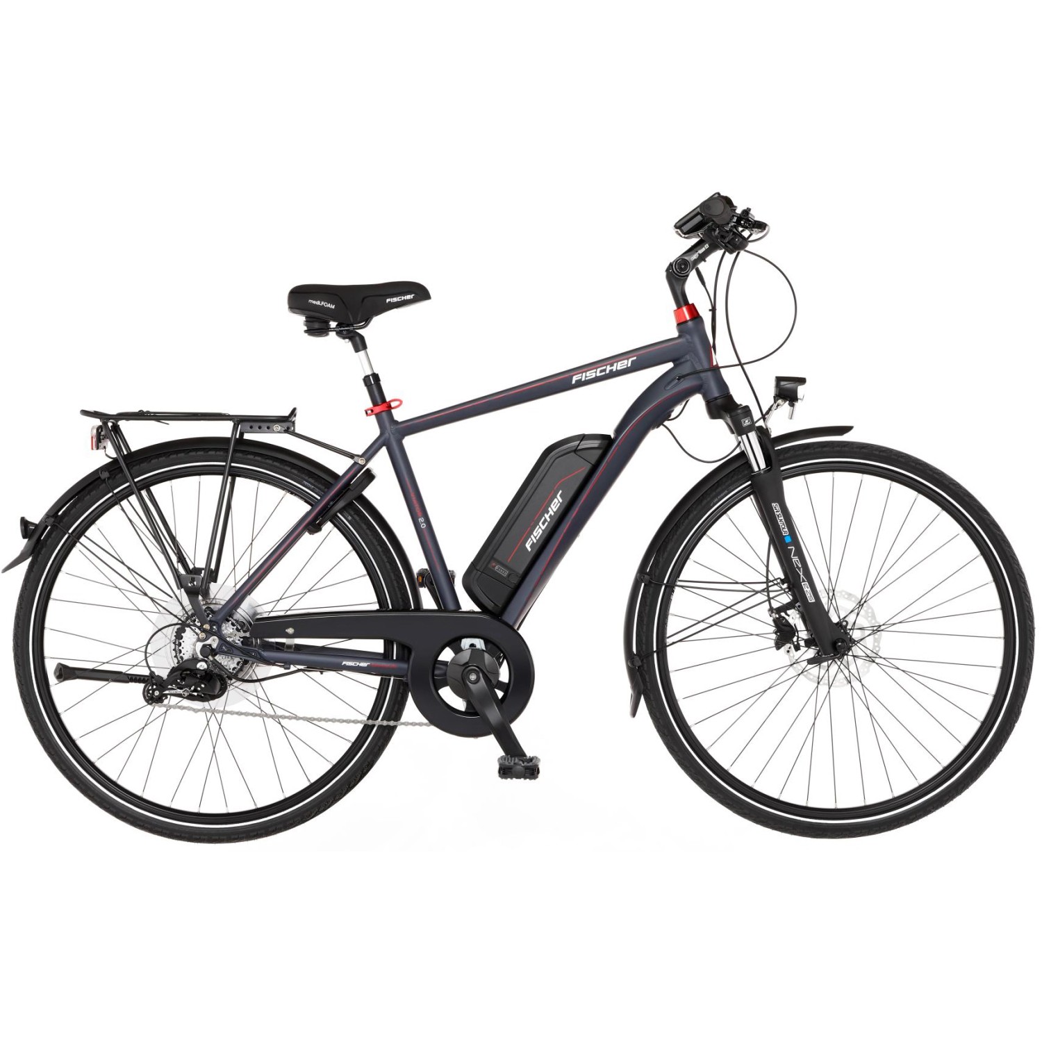 Fischer E-Bike Trekking-Rad Viator 2.0 Herren